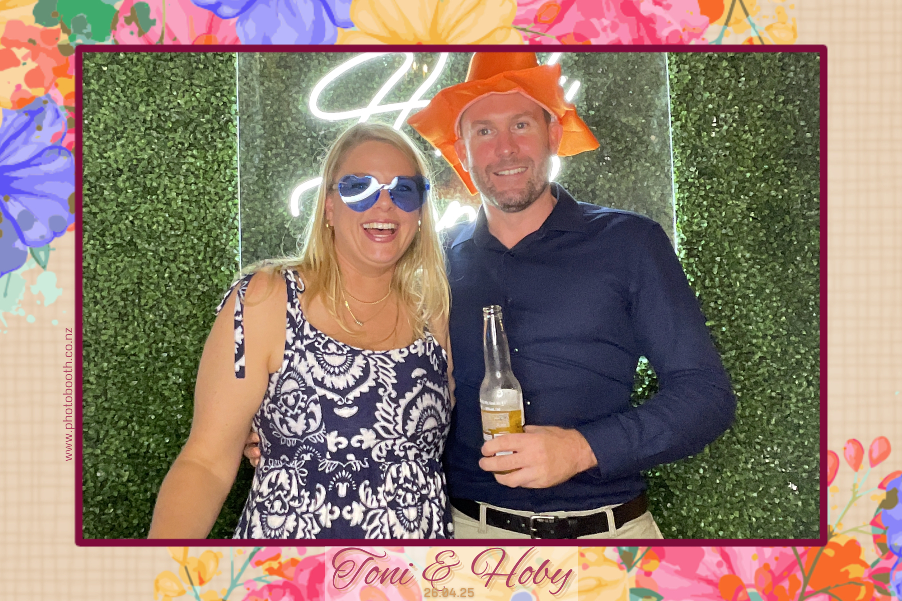 Toni & Hoby's Wedding | View more photos from the event at gallery.photobooth.co.nz/u/SelfieCentral/Toni-Hobys-Wedding