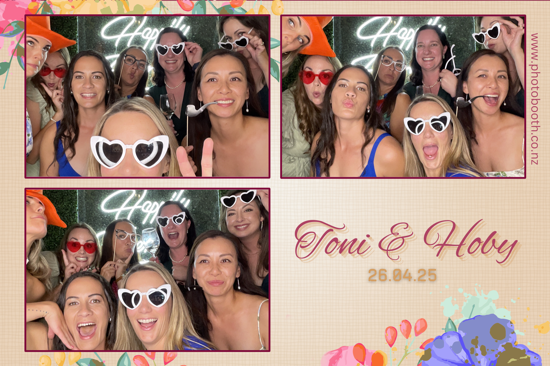 Toni & Hoby's Wedding | View more photos from the event at gallery.photobooth.co.nz/u/SelfieCentral/Toni-Hobys-Wedding