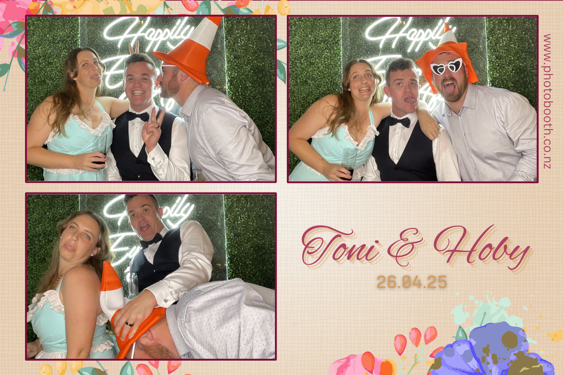 Toni & Hoby's Wedding | View more photos from the event at gallery.photobooth.co.nz/u/SelfieCentral/Toni-Hobys-Wedding