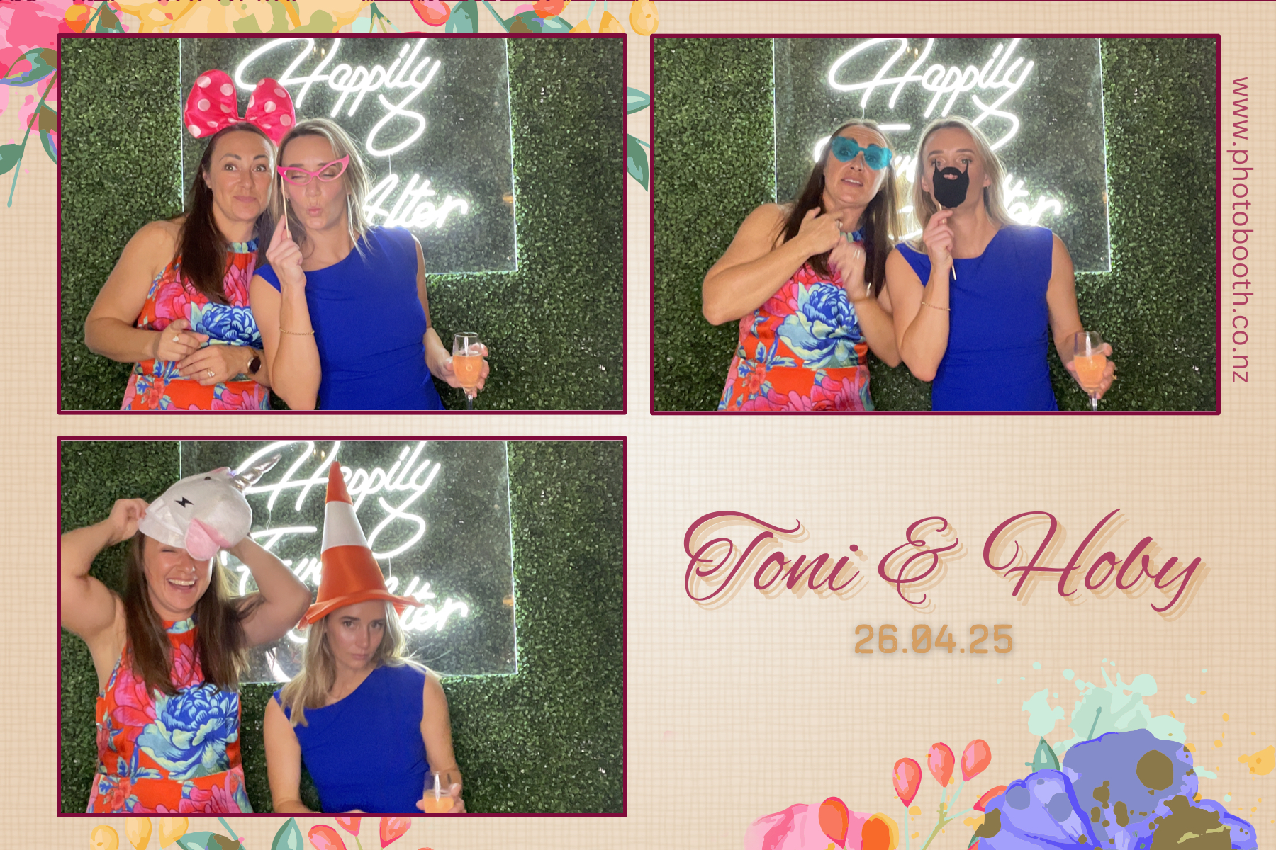 Toni & Hoby's Wedding | View more photos from the event at gallery.photobooth.co.nz/u/SelfieCentral/Toni-Hobys-Wedding