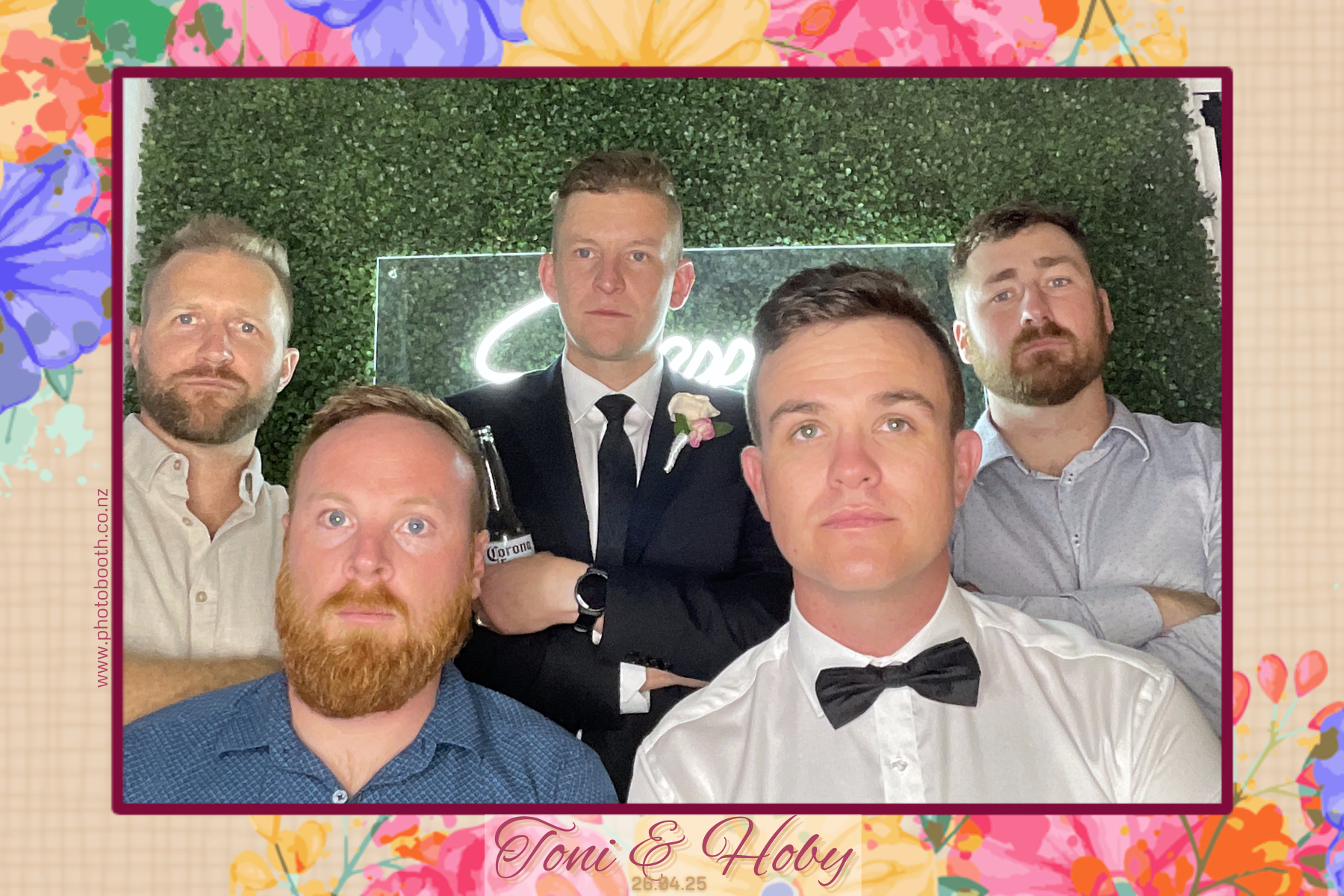 Toni & Hoby's Wedding | View more photos from the event at gallery.photobooth.co.nz/u/SelfieCentral/Toni-Hobys-Wedding