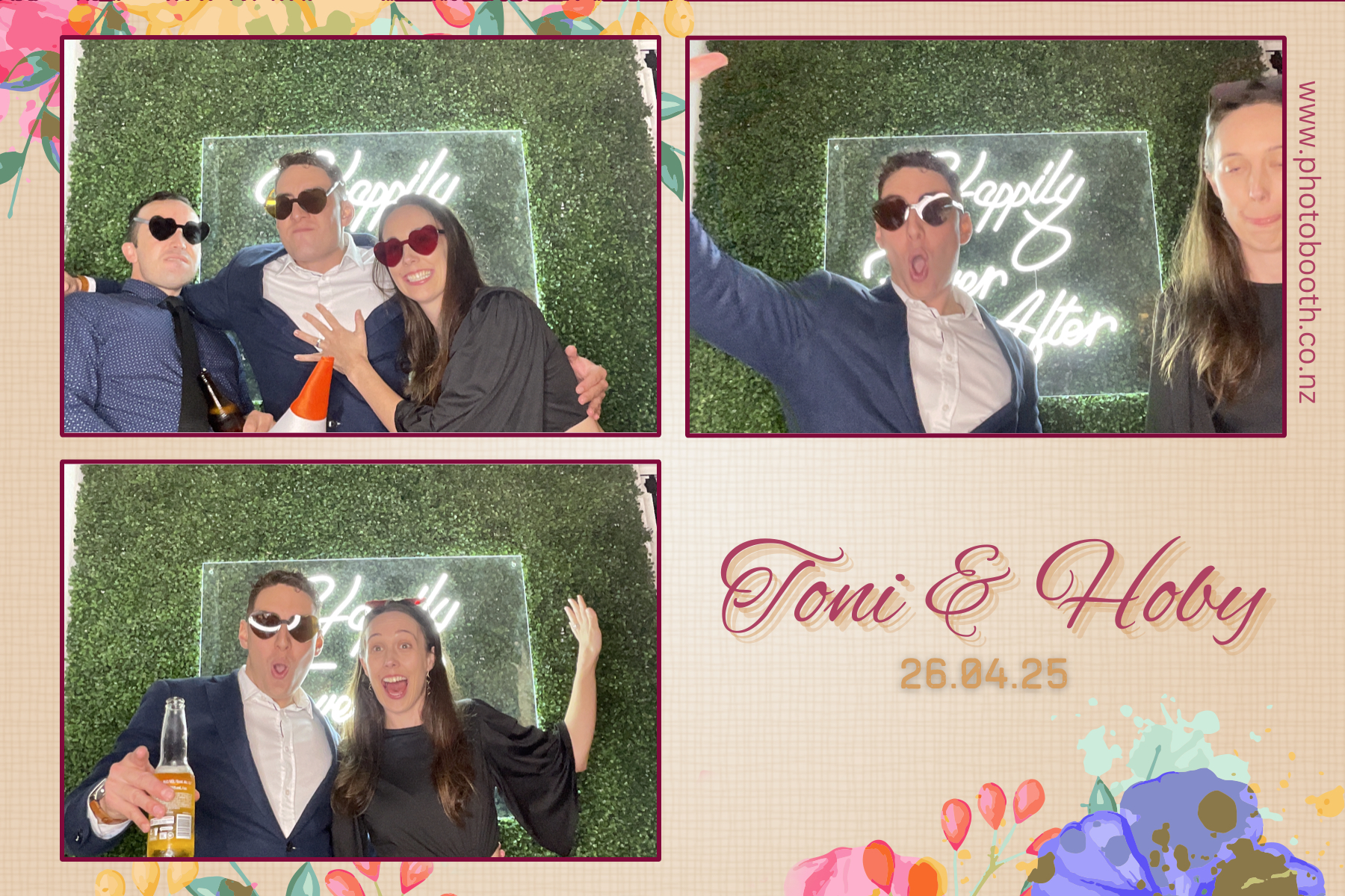 Toni & Hoby's Wedding | View more photos from the event at gallery.photobooth.co.nz/u/SelfieCentral/Toni-Hobys-Wedding