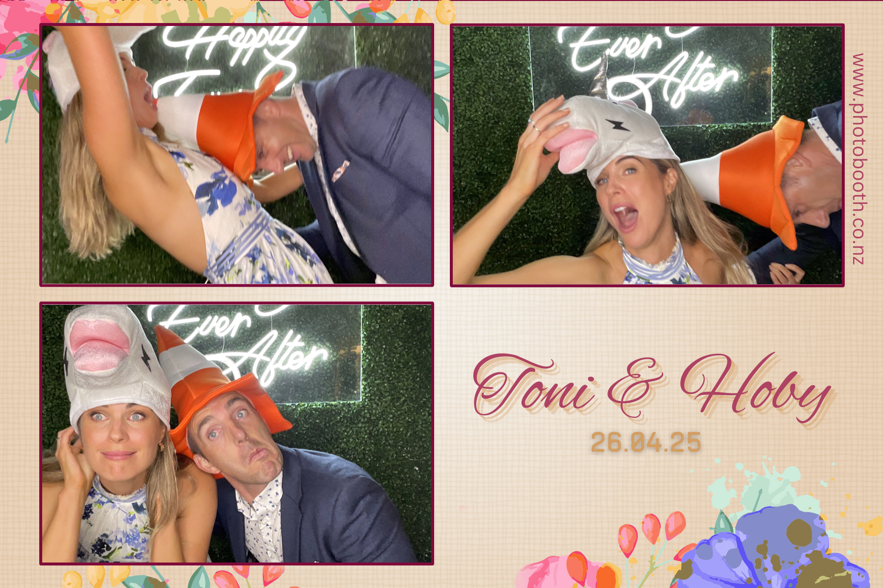 Toni & Hoby's Wedding | View more photos from the event at gallery.photobooth.co.nz/u/SelfieCentral/Toni-Hobys-Wedding
