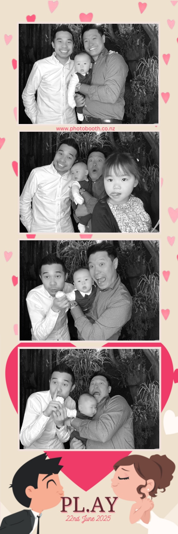 Wedding Party | View more photos from the event at gallery.photobooth.co.nz/u/SelfieCentral/Wedding-Party