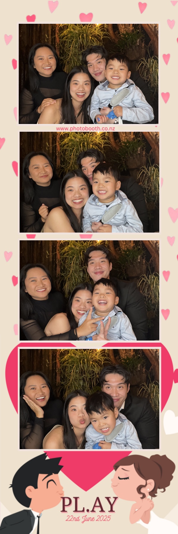 Wedding Party | View more photos from the event at gallery.photobooth.co.nz/u/SelfieCentral/Wedding-Party