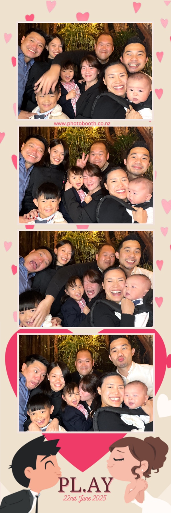 Wedding Party | View more photos from the event at gallery.photobooth.co.nz/u/SelfieCentral/Wedding-Party