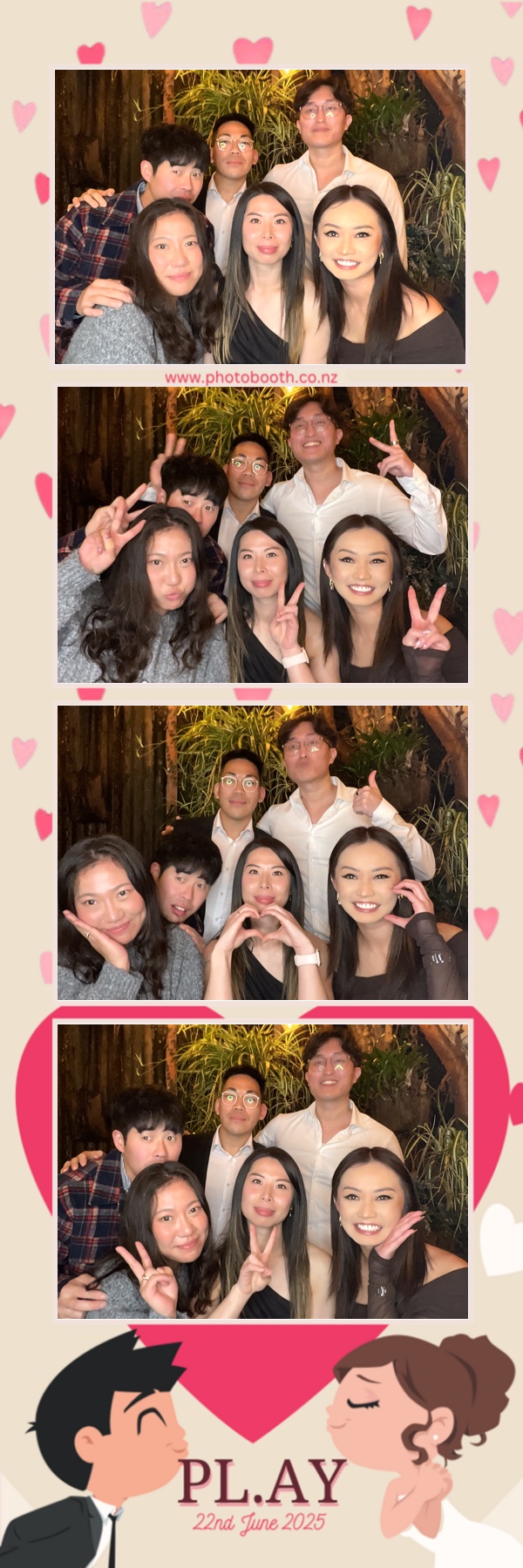 Wedding Party | View more photos from the event at gallery.photobooth.co.nz/u/SelfieCentral/Wedding-Party