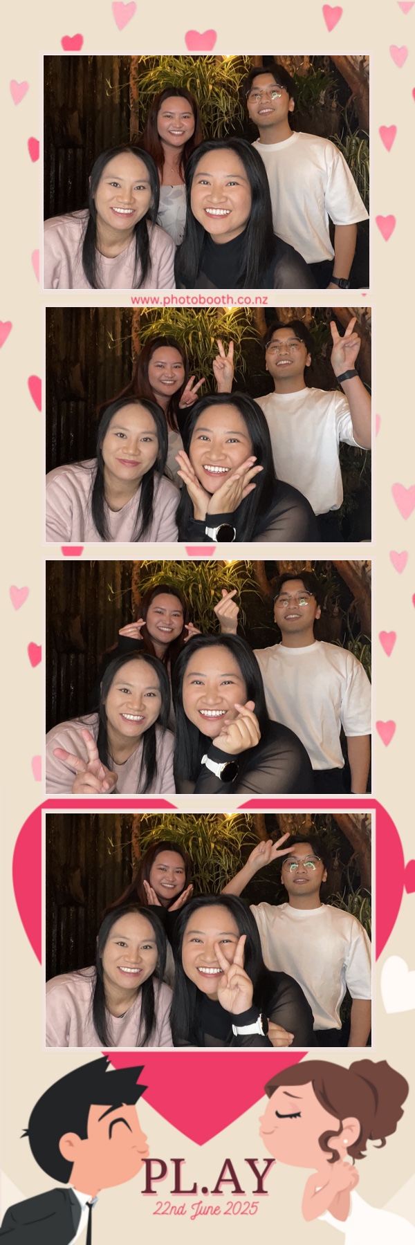 Wedding Party | View more photos from the event at gallery.photobooth.co.nz/u/SelfieCentral/Wedding-Party