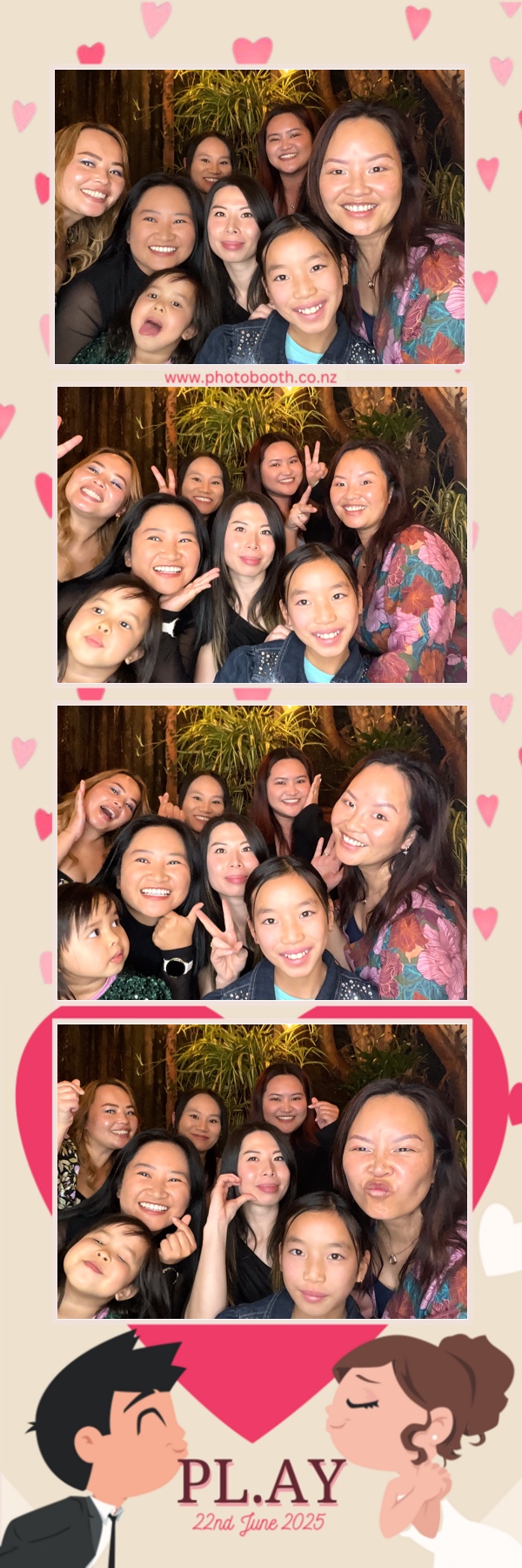 Wedding Party | View more photos from the event at gallery.photobooth.co.nz/u/SelfieCentral/Wedding-Party