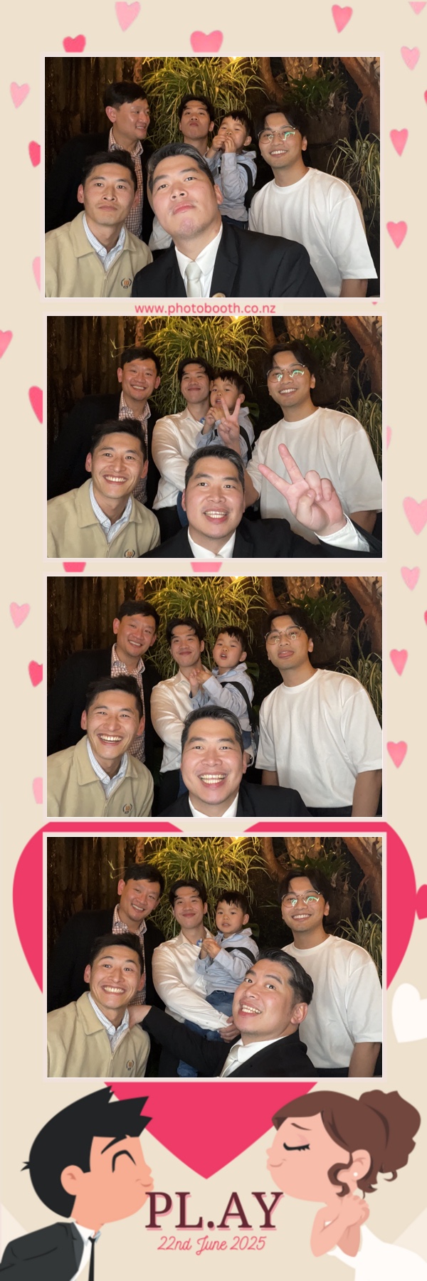 Wedding Party | View more photos from the event at gallery.photobooth.co.nz/u/SelfieCentral/Wedding-Party