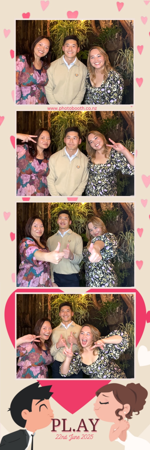 Wedding Party | View more photos from the event at gallery.photobooth.co.nz/u/SelfieCentral/Wedding-Party