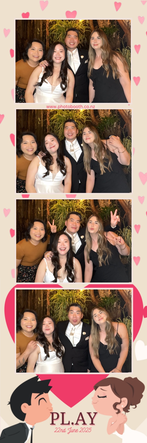 Wedding Party | View more photos from the event at gallery.photobooth.co.nz/u/SelfieCentral/Wedding-Party