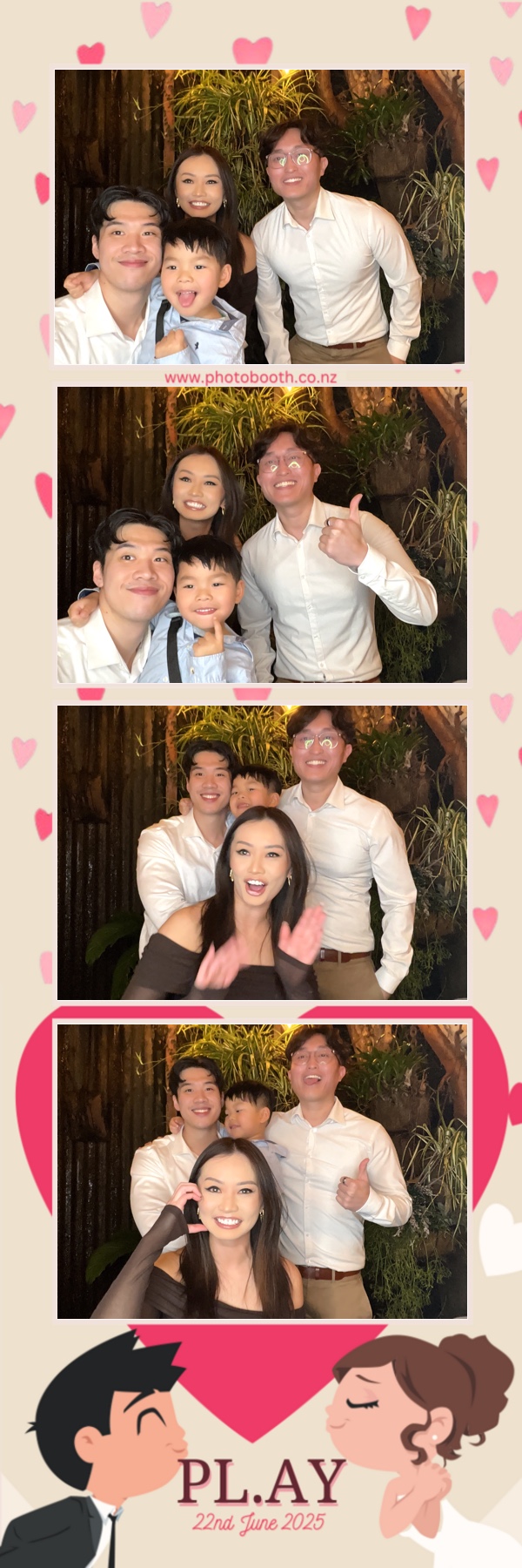 Wedding Party | View more photos from the event at gallery.photobooth.co.nz/u/SelfieCentral/Wedding-Party