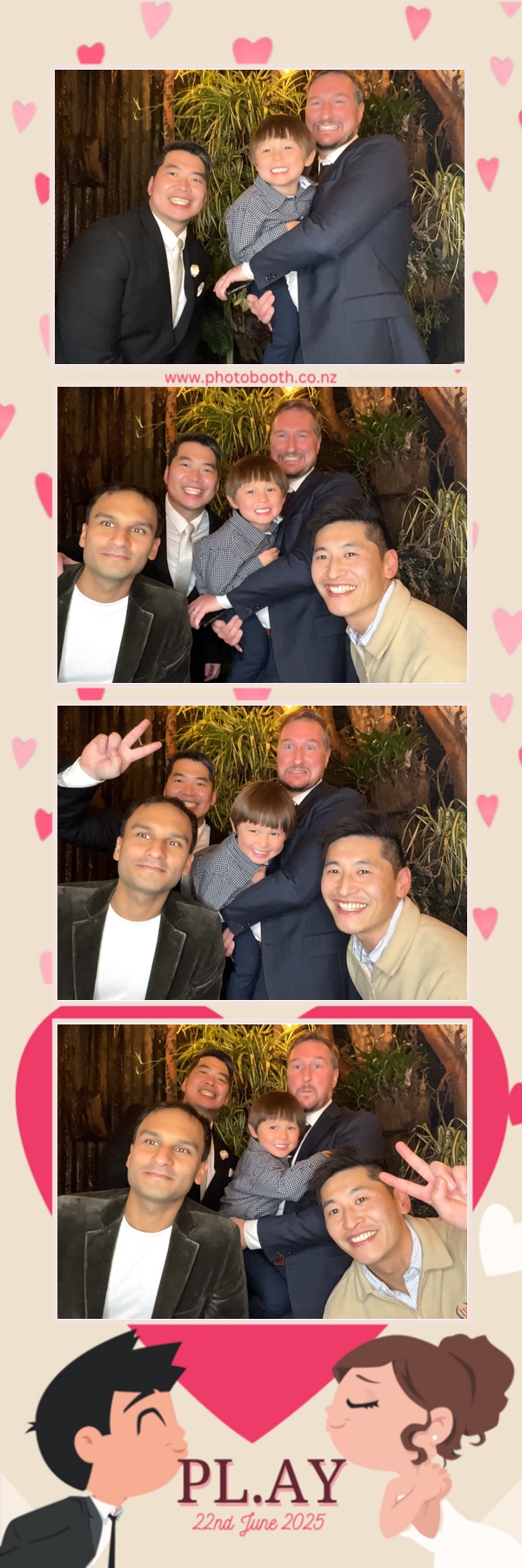 Wedding Party | View more photos from the event at gallery.photobooth.co.nz/u/SelfieCentral/Wedding-Party