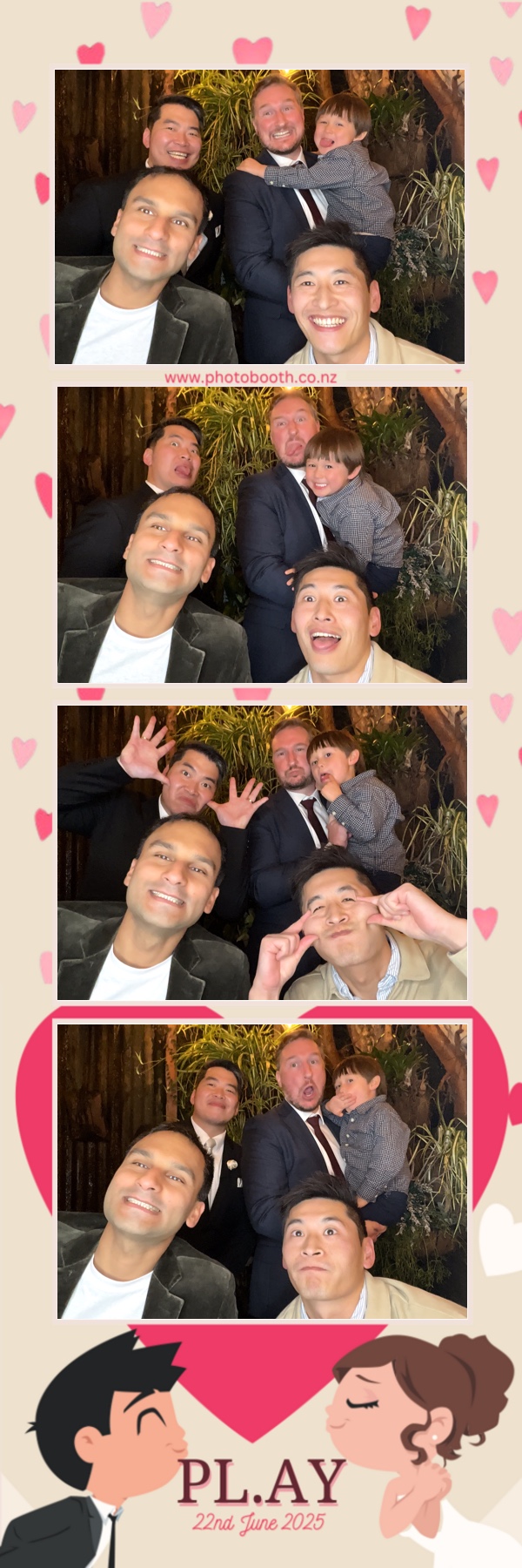 Wedding Party | View more photos from the event at gallery.photobooth.co.nz/u/SelfieCentral/Wedding-Party