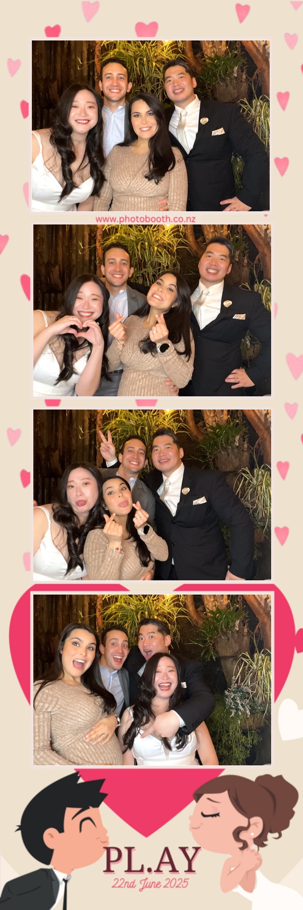 Wedding Party | View more photos from the event at gallery.photobooth.co.nz/u/SelfieCentral/Wedding-Party