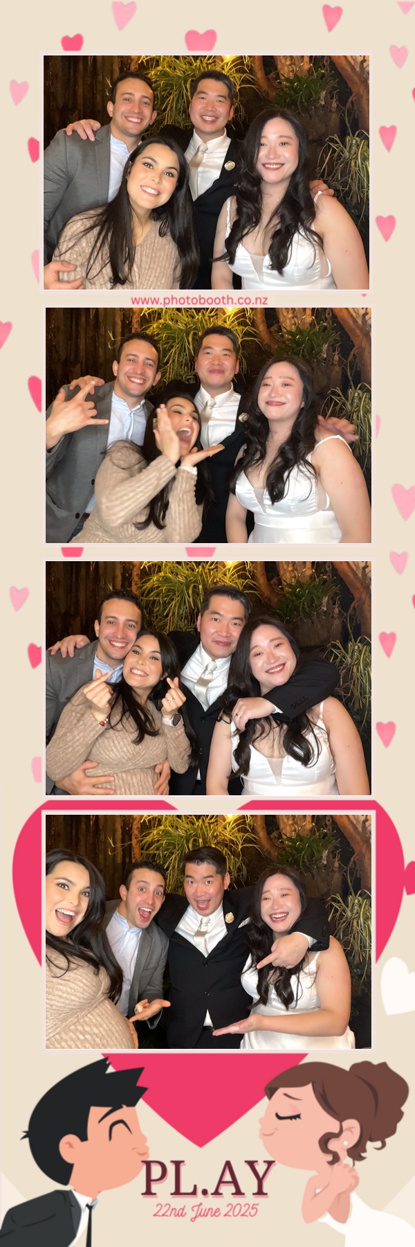 Wedding Party | View more photos from the event at gallery.photobooth.co.nz/u/SelfieCentral/Wedding-Party