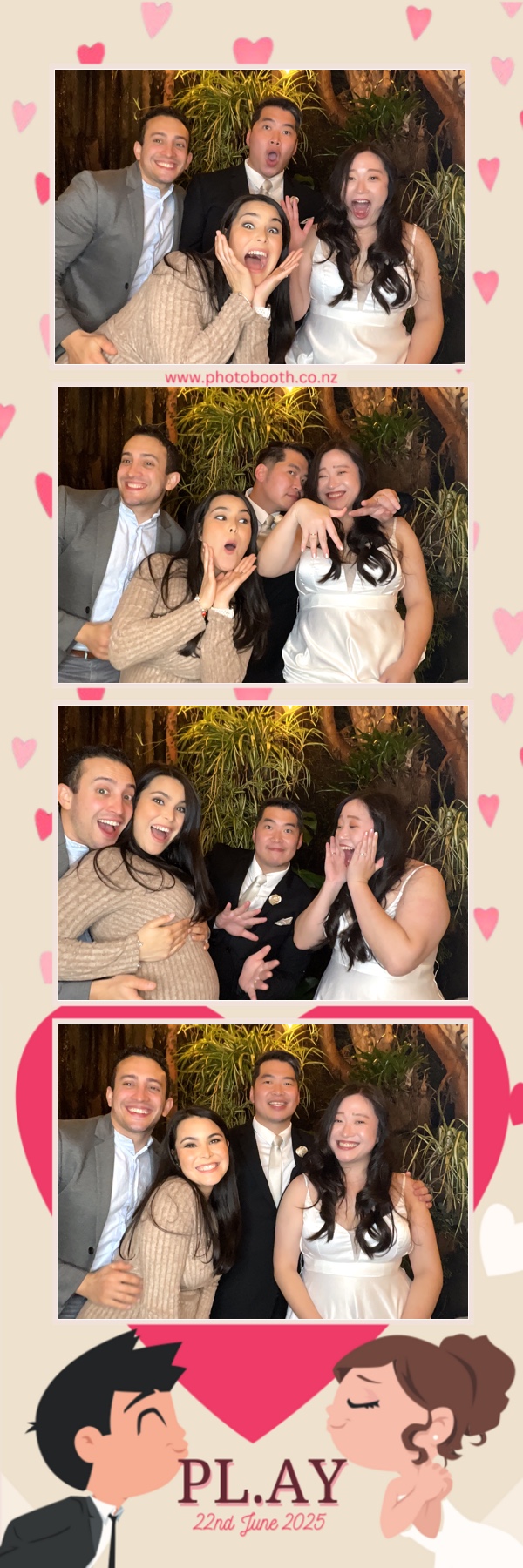 Wedding Party | View more photos from the event at gallery.photobooth.co.nz/u/SelfieCentral/Wedding-Party