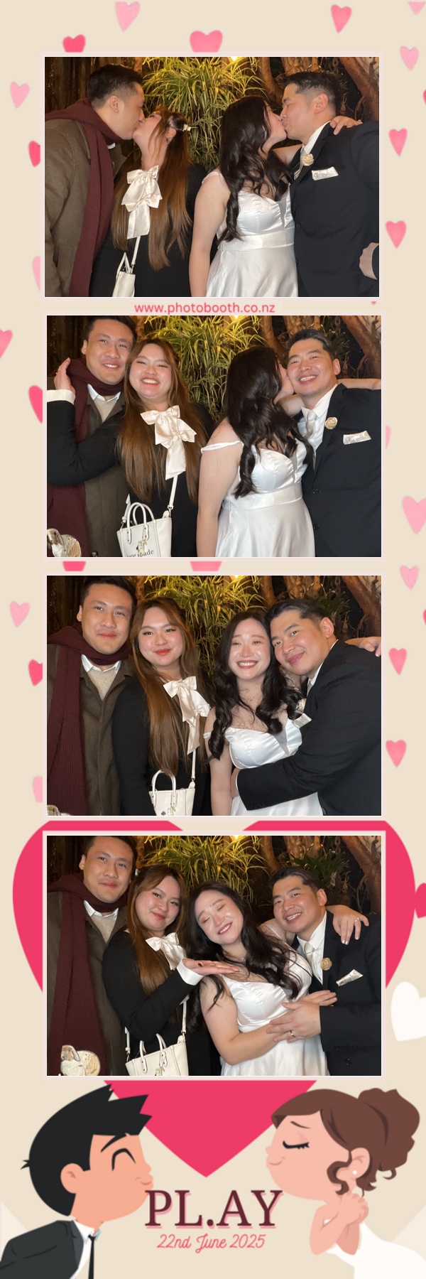 Wedding Party | View more photos from the event at gallery.photobooth.co.nz/u/SelfieCentral/Wedding-Party