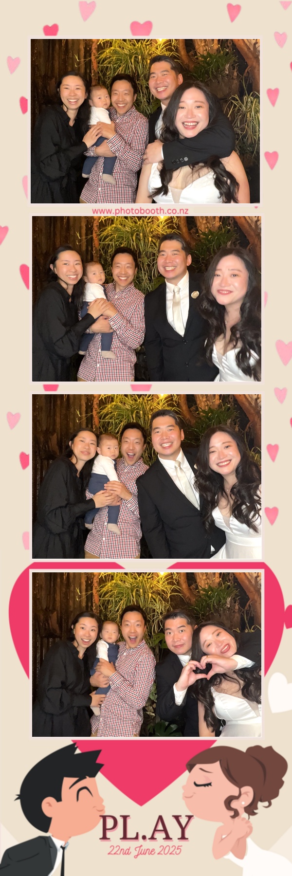 Wedding Party | View more photos from the event at gallery.photobooth.co.nz/u/SelfieCentral/Wedding-Party