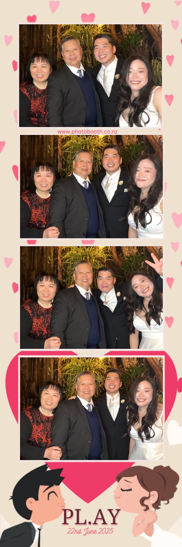 Wedding Party | View more photos from the event at gallery.photobooth.co.nz/u/SelfieCentral/Wedding-Party