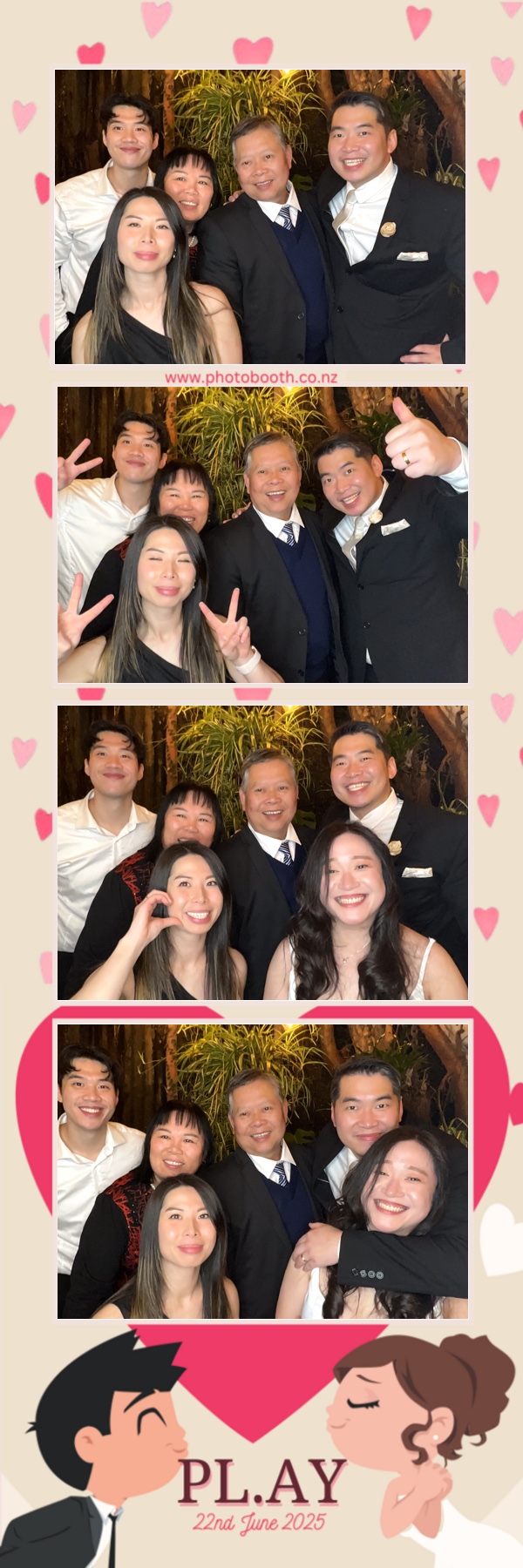 Wedding Party | View more photos from the event at gallery.photobooth.co.nz/u/SelfieCentral/Wedding-Party