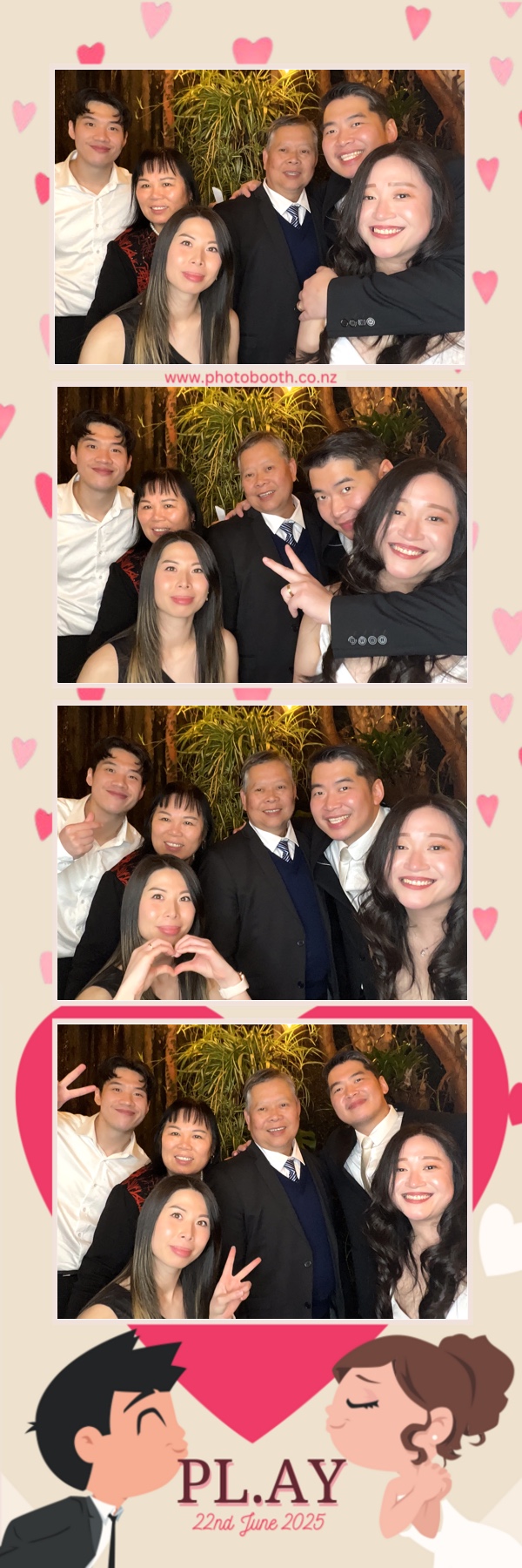 Wedding Party | View more photos from the event at gallery.photobooth.co.nz/u/SelfieCentral/Wedding-Party