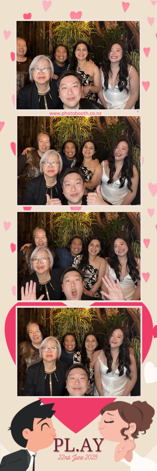 Wedding Party | View more photos from the event at gallery.photobooth.co.nz/u/SelfieCentral/Wedding-Party