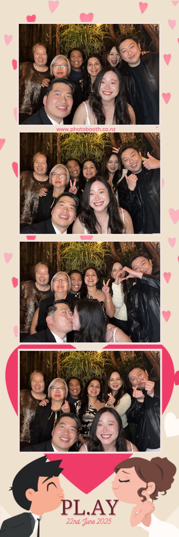 Wedding Party | View more photos from the event at gallery.photobooth.co.nz/u/SelfieCentral/Wedding-Party