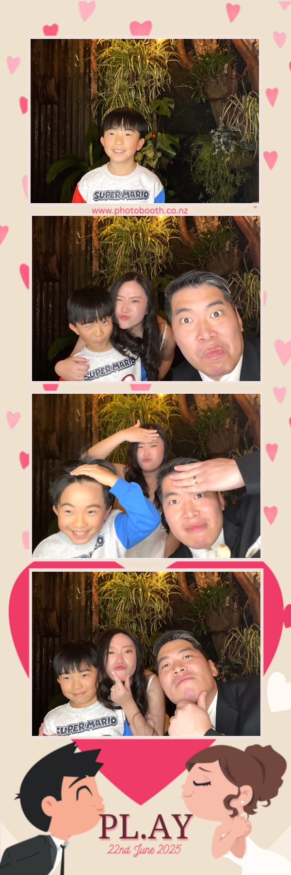 Wedding Party | View more photos from the event at gallery.photobooth.co.nz/u/SelfieCentral/Wedding-Party