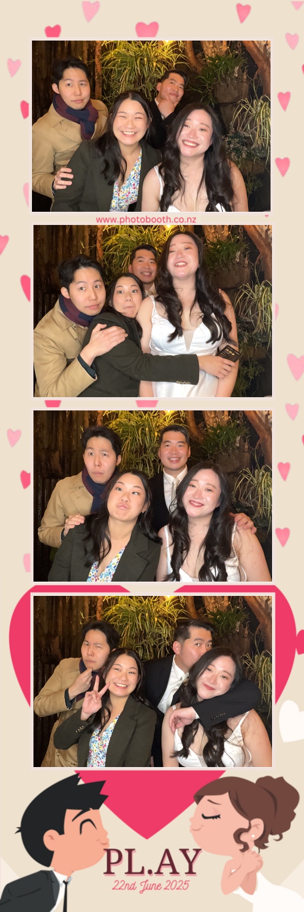 Wedding Party | View more photos from the event at gallery.photobooth.co.nz/u/SelfieCentral/Wedding-Party