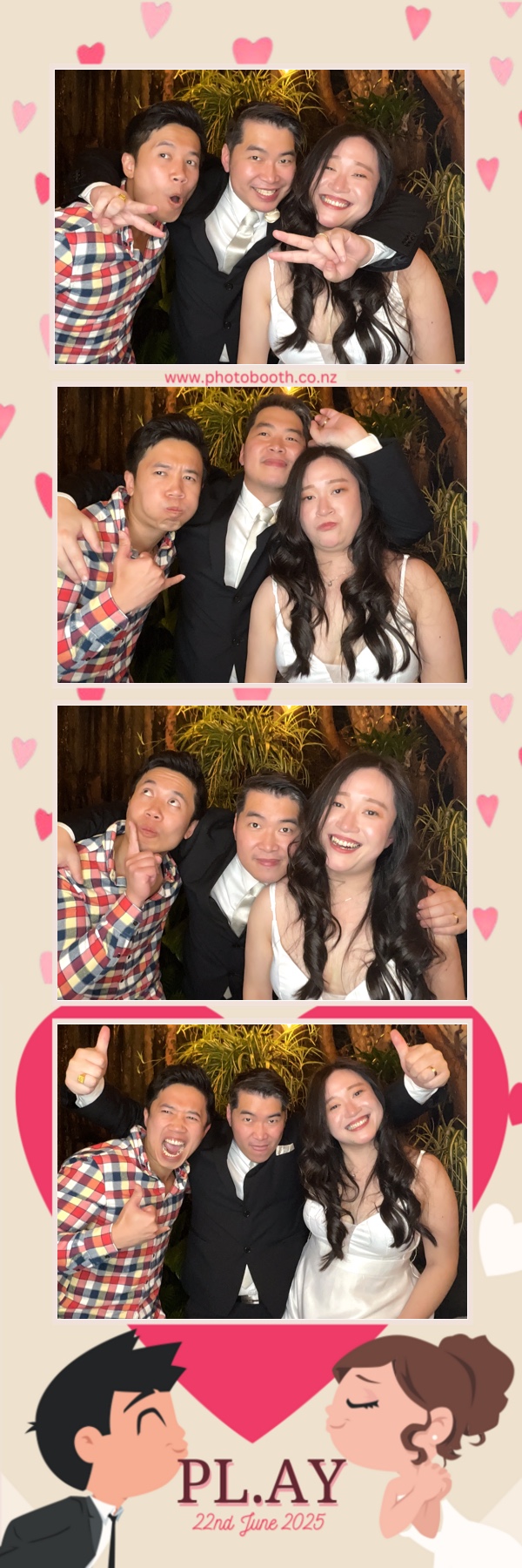 Wedding Party | View more photos from the event at gallery.photobooth.co.nz/u/SelfieCentral/Wedding-Party