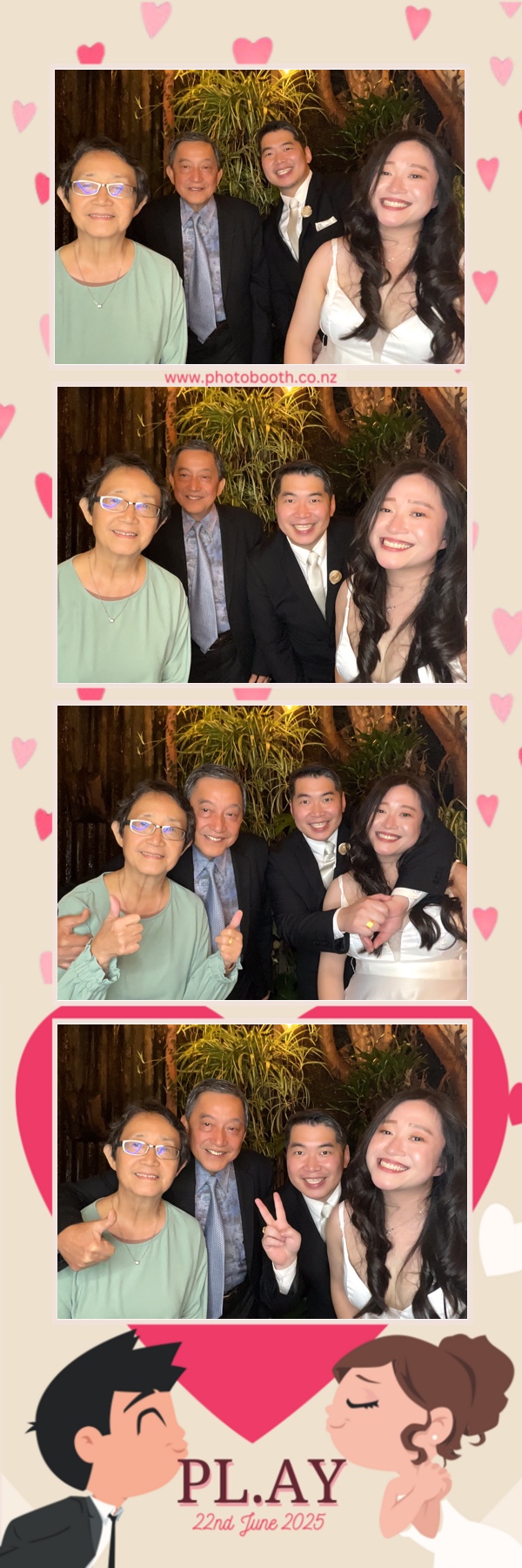 Wedding Party | View more photos from the event at gallery.photobooth.co.nz/u/SelfieCentral/Wedding-Party