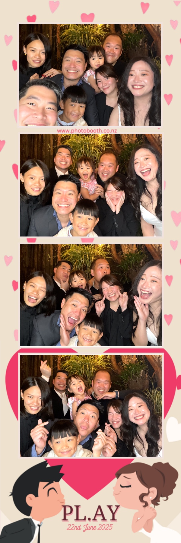 Wedding Party | View more photos from the event at gallery.photobooth.co.nz/u/SelfieCentral/Wedding-Party