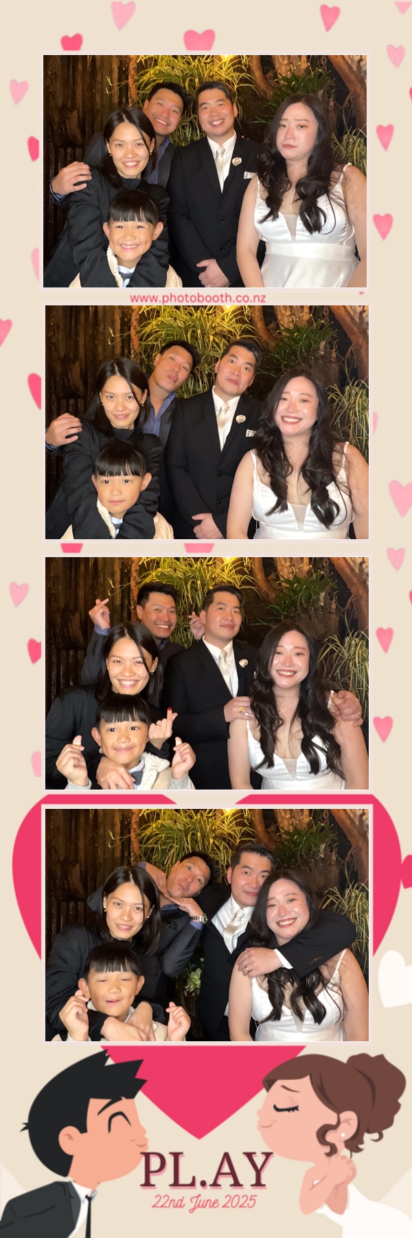 Wedding Party | View more photos from the event at gallery.photobooth.co.nz/u/SelfieCentral/Wedding-Party