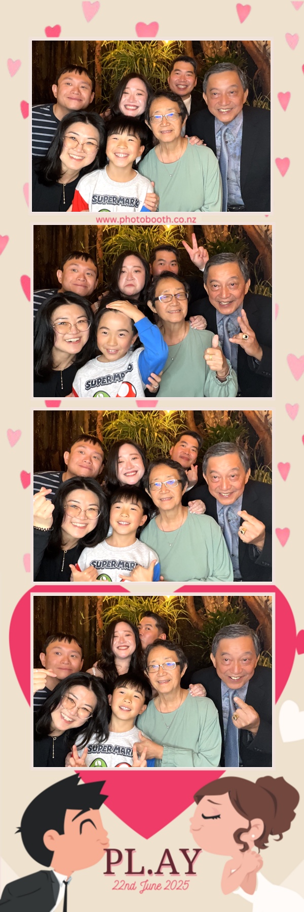 Wedding Party | View more photos from the event at gallery.photobooth.co.nz/u/SelfieCentral/Wedding-Party