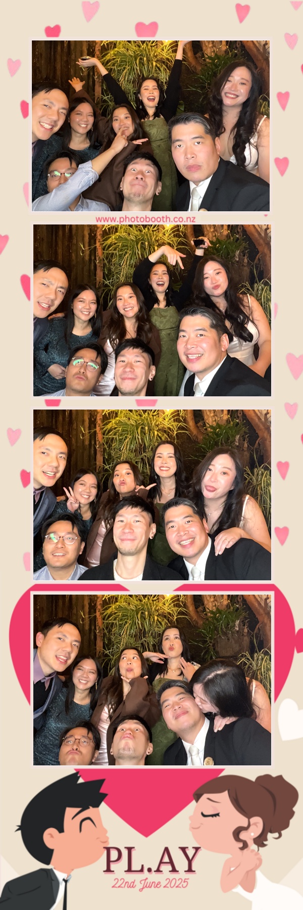 Wedding Party | View more photos from the event at gallery.photobooth.co.nz/u/SelfieCentral/Wedding-Party