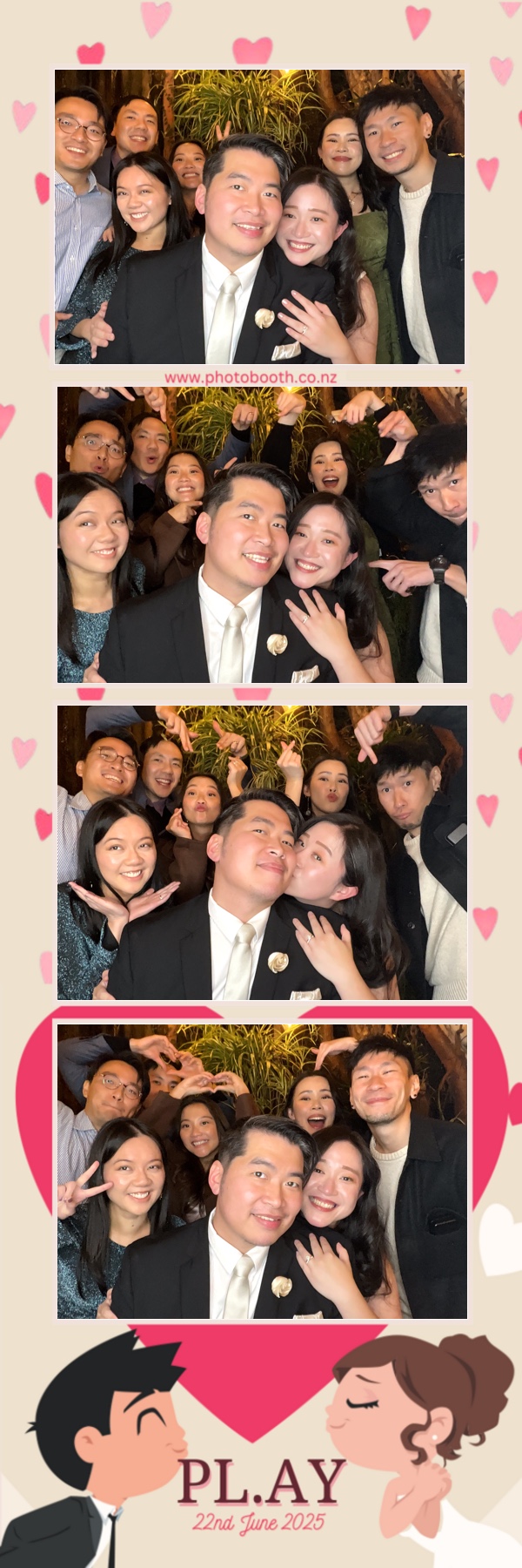 Wedding Party | View more photos from the event at gallery.photobooth.co.nz/u/SelfieCentral/Wedding-Party