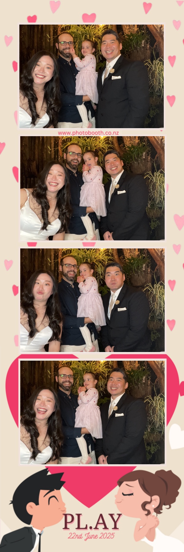 Wedding Party | View more photos from the event at gallery.photobooth.co.nz/u/SelfieCentral/Wedding-Party