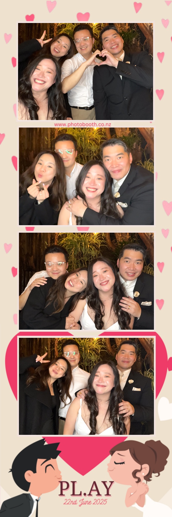 Wedding Party | View more photos from the event at gallery.photobooth.co.nz/u/SelfieCentral/Wedding-Party