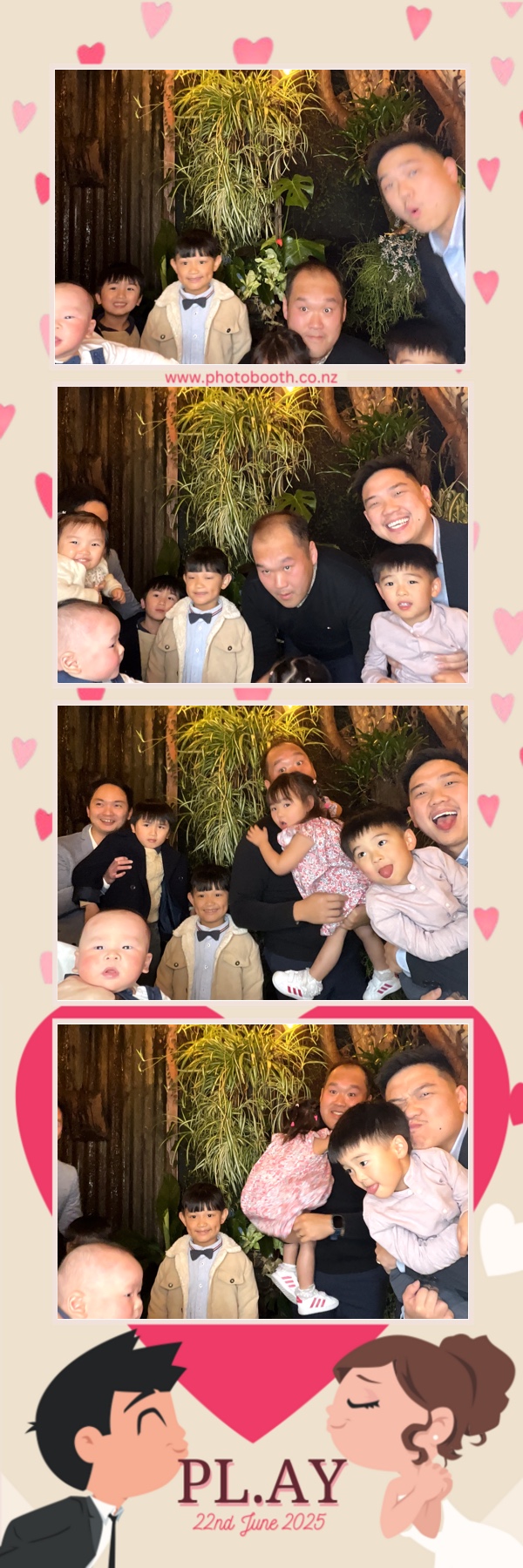 Wedding Party | View more photos from the event at gallery.photobooth.co.nz/u/SelfieCentral/Wedding-Party