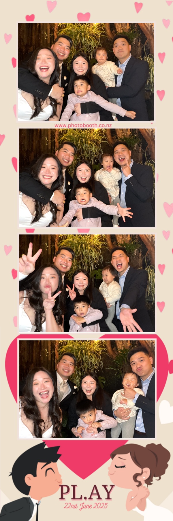 Wedding Party | View more photos from the event at gallery.photobooth.co.nz/u/SelfieCentral/Wedding-Party