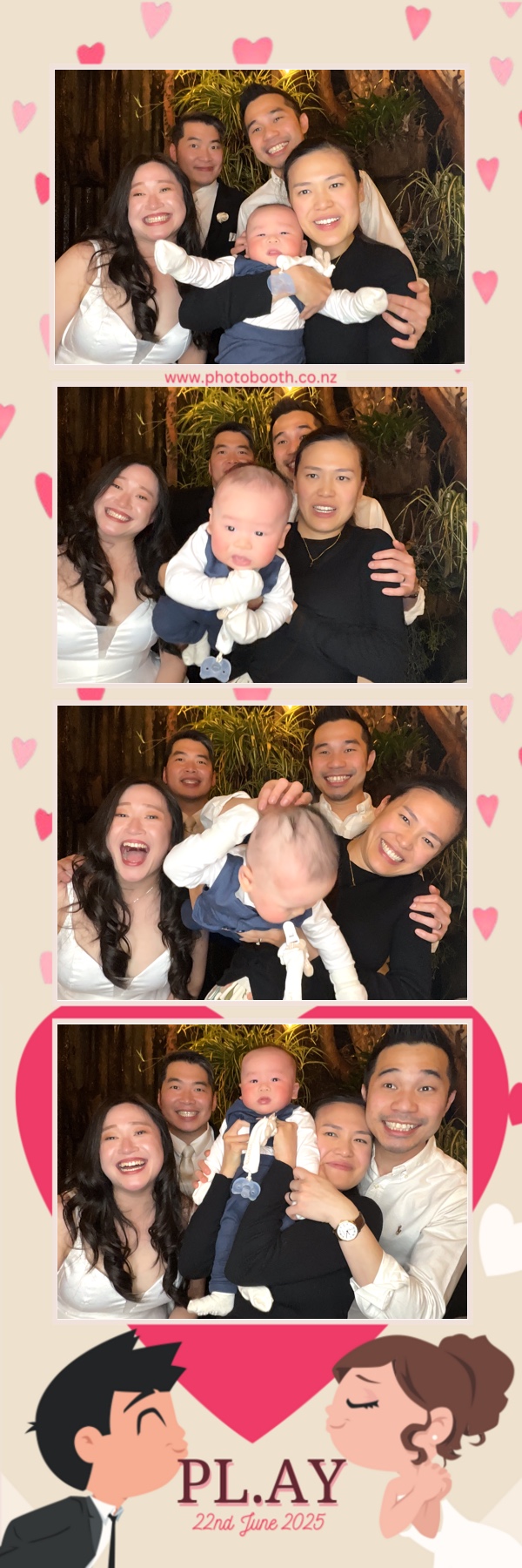 Wedding Party | View more photos from the event at gallery.photobooth.co.nz/u/SelfieCentral/Wedding-Party