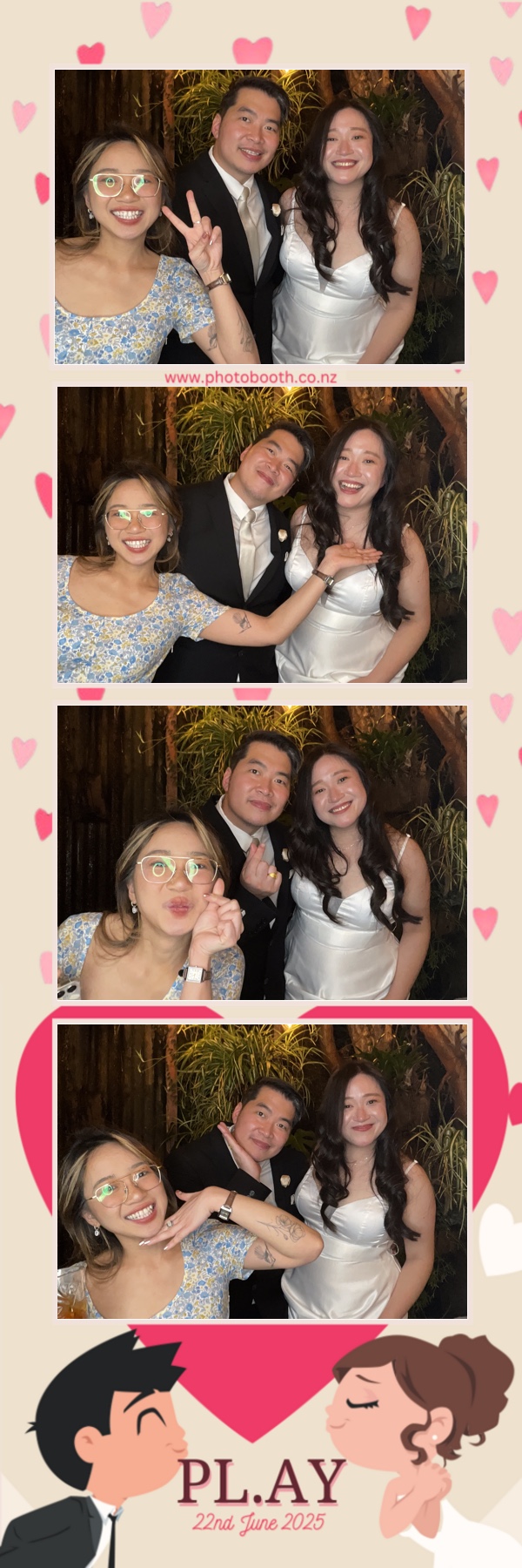 Wedding Party | View more photos from the event at gallery.photobooth.co.nz/u/SelfieCentral/Wedding-Party