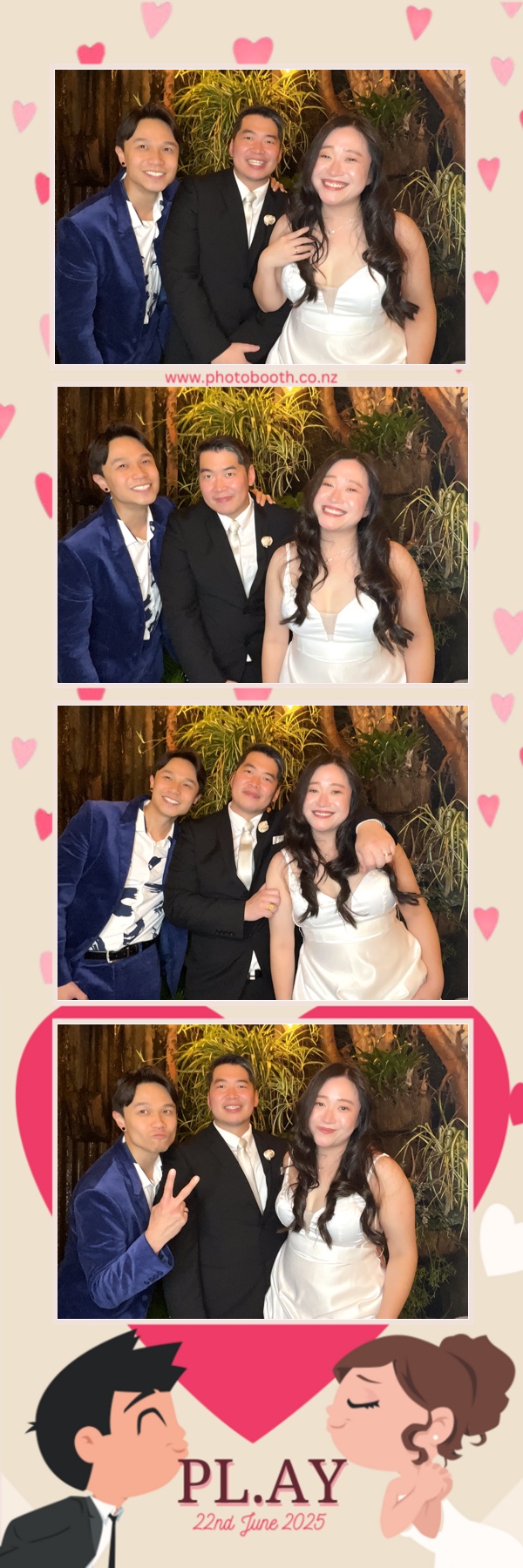 Wedding Party | View more photos from the event at gallery.photobooth.co.nz/u/SelfieCentral/Wedding-Party