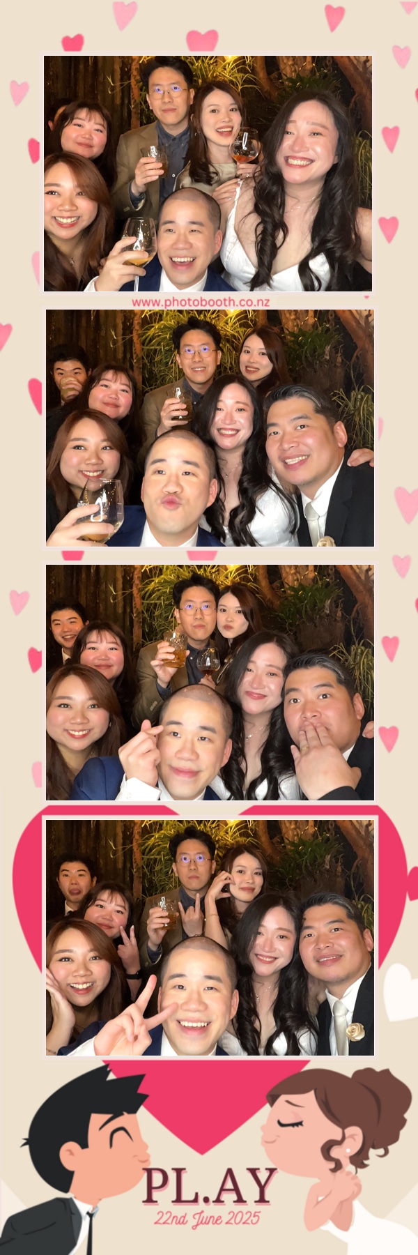 Wedding Party | View more photos from the event at gallery.photobooth.co.nz/u/SelfieCentral/Wedding-Party