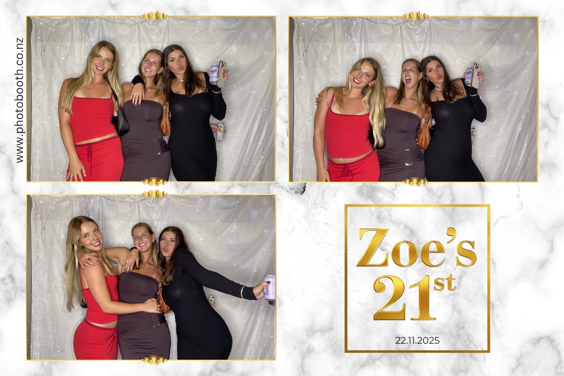 Zoe's 21st | View more photos from the event at gallery.photobooth.co.nz/u/SelfieCentral/Zoes-21st