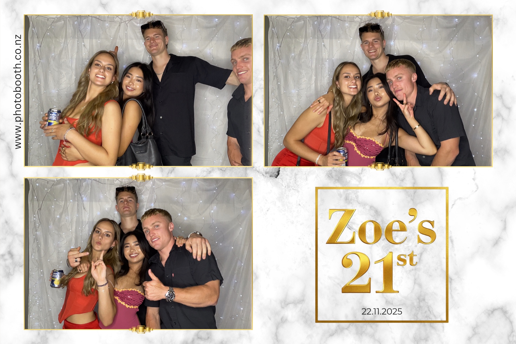 Zoe's 21st | View more photos from the event at gallery.photobooth.co.nz/u/SelfieCentral/Zoes-21st