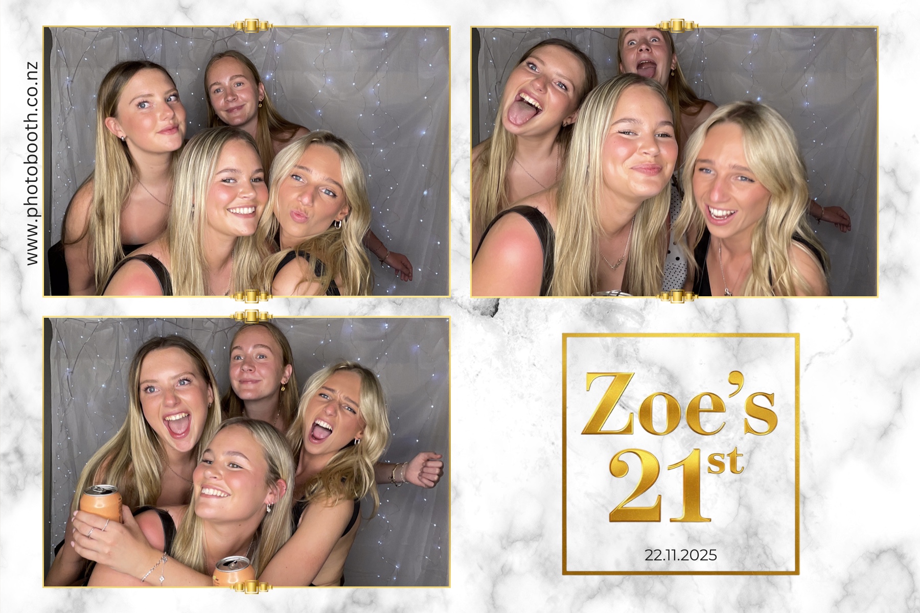 Zoe's 21st | View more photos from the event at gallery.photobooth.co.nz/u/SelfieCentral/Zoes-21st