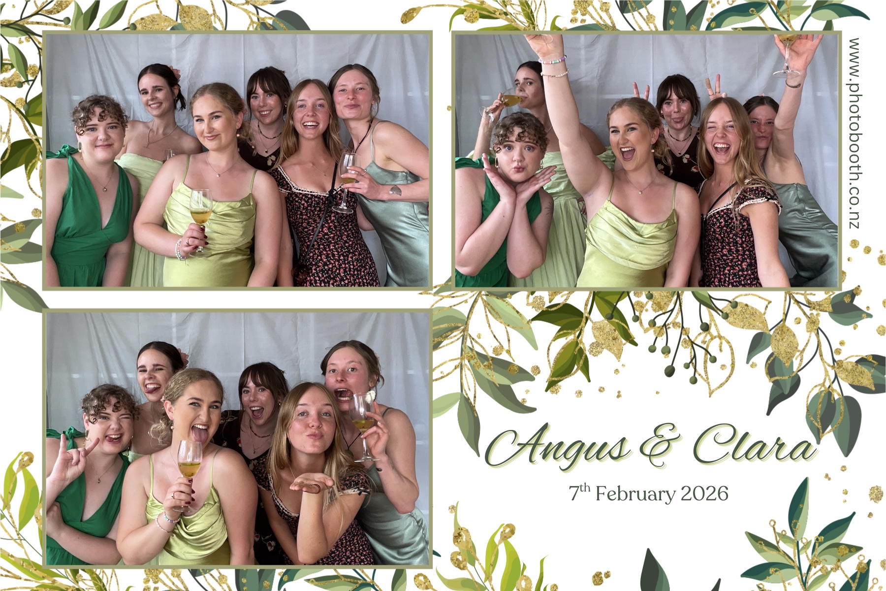Angus and Clara's Wedding | View more photos from the event at gallery.photobooth.co.nz/u/SelfieCentral/Angus-and-Claras-Wedding